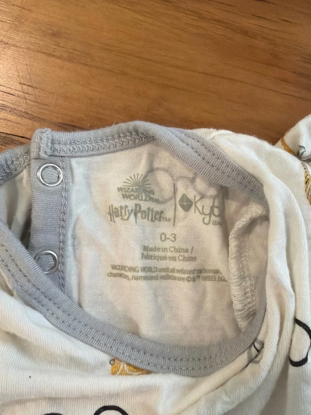 Kyte Baby x Harry Potter twirl dress onesie